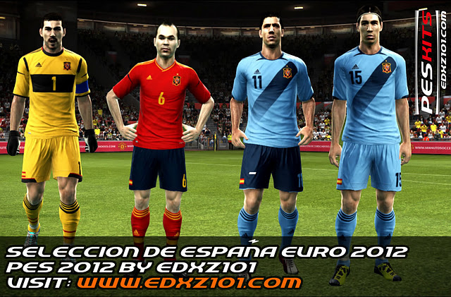 Seleccion de España EURO 2012 v2 by edxz101