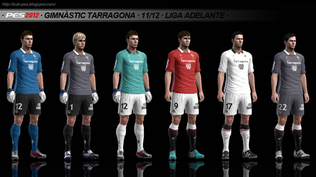 Gimnàstic  Tarragona 11/12 Kit-Set by Txak