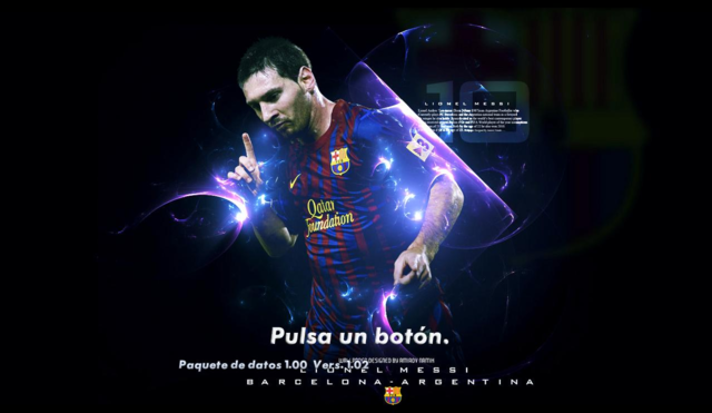 Pack con 5 Fondos de Lionel Messi by SECUN1972