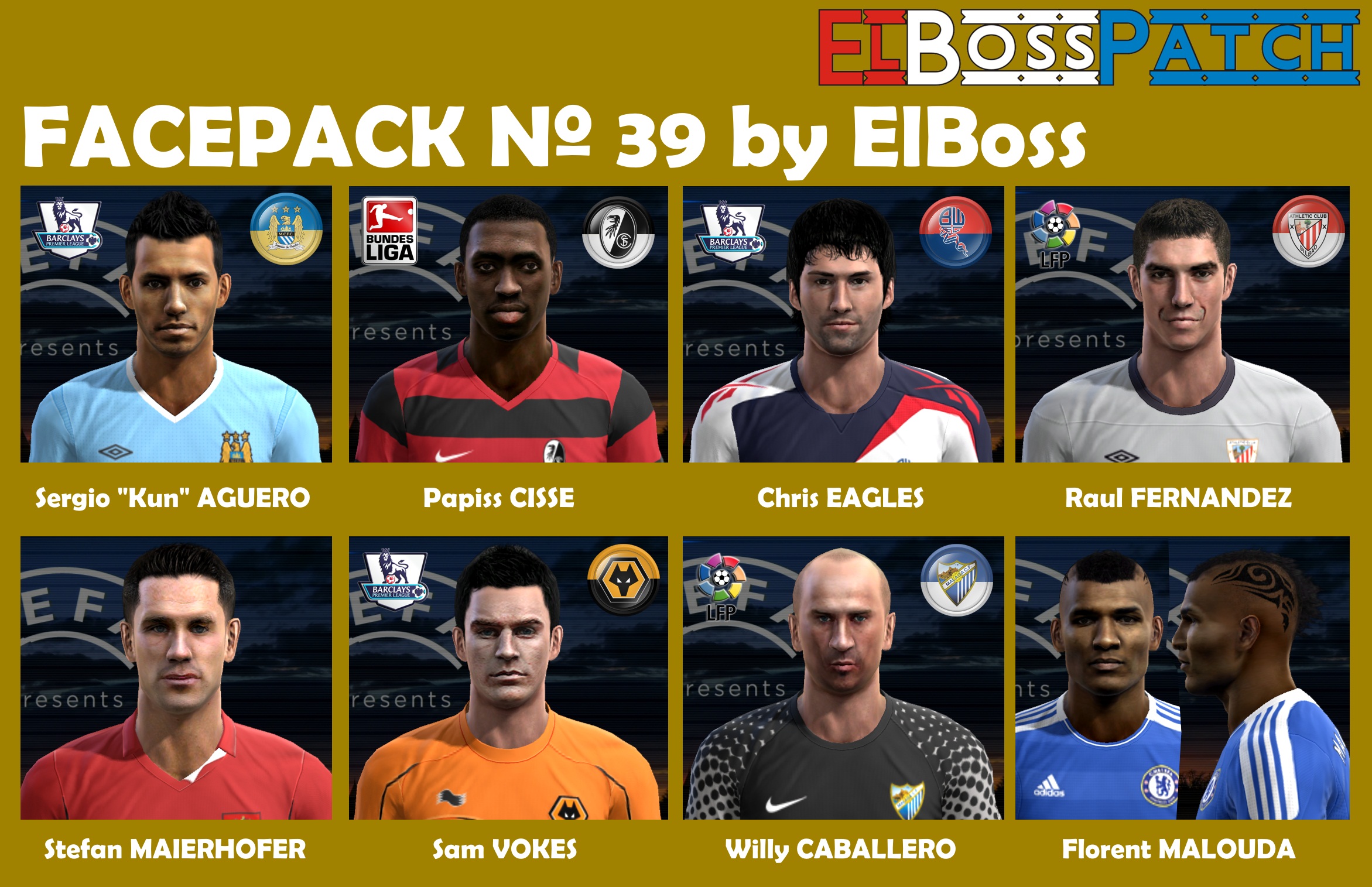 PES 2012 Mini Faces Pack - Pro Evolution Soccer 2012 at ModdingWay