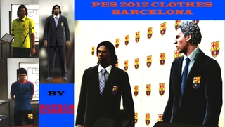 PES2012 Clothes BARCELONA by NATHAN