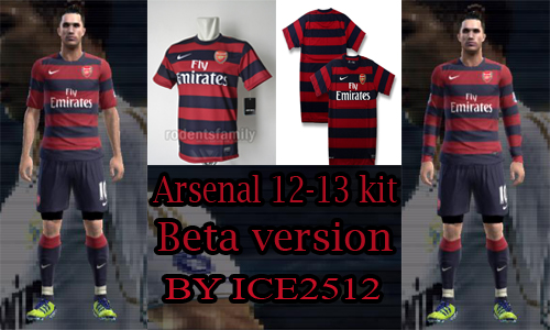 Arsenal 12/13 Away Kit GDB by ice2512