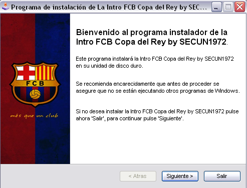 Intro FC Barcelona campeón Copa del Rey 2012 HD by SECUN1972