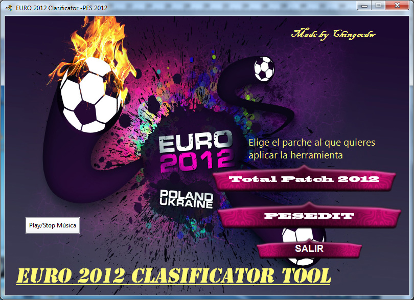 EURO 2012 Clasificator-Tool by Chingoedw