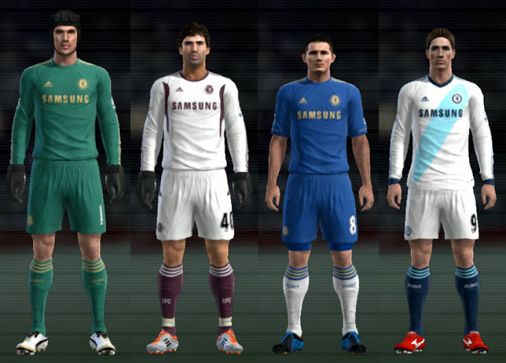 CHELSEA 12-13 KIT SET BY CUKY