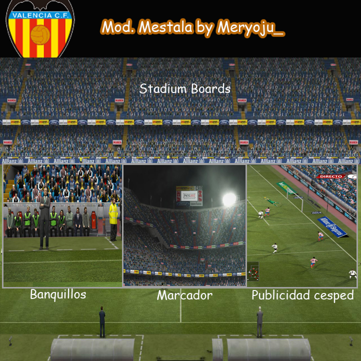 Mod. Estadio de Mestalla by Meryoju_