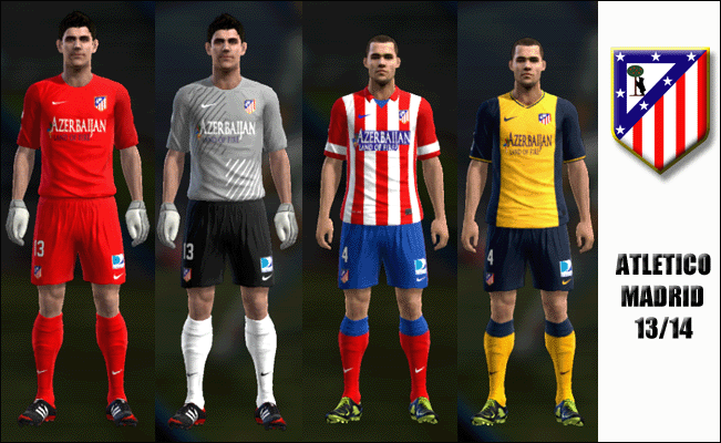 Kits Atlético Madrid 13/14 by KaNaRiO