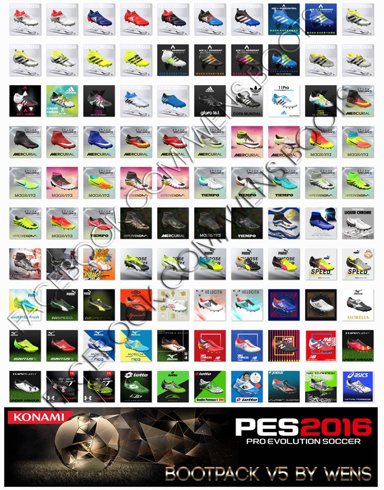 PES 2016 HD bootpack V5 by WENS – (AIO)