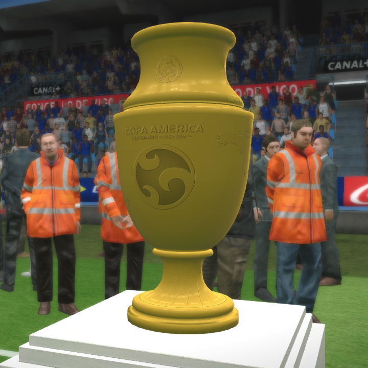 Copa America Centenario Trophy by Txak