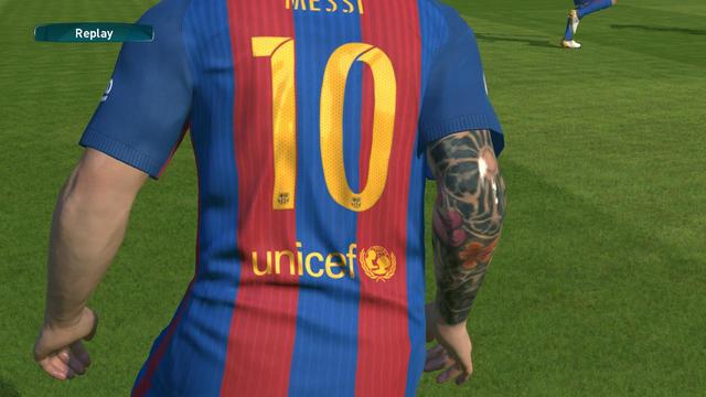 Messi Tattoo Mod by Fathurohman Alief