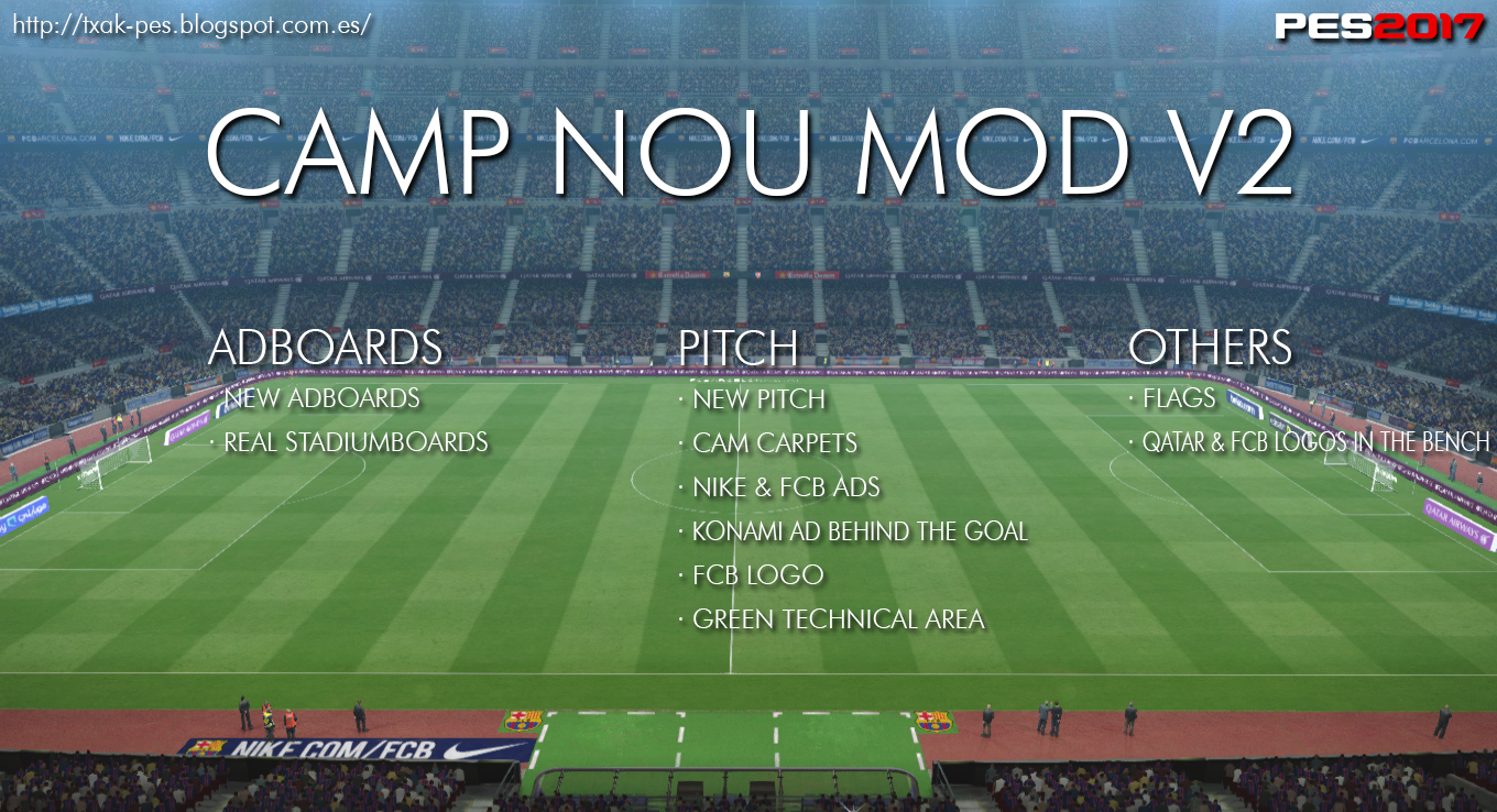 Camp Nou mod V2 by Txak