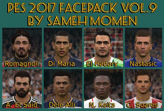Facepack vol.9 by Sameh Momen