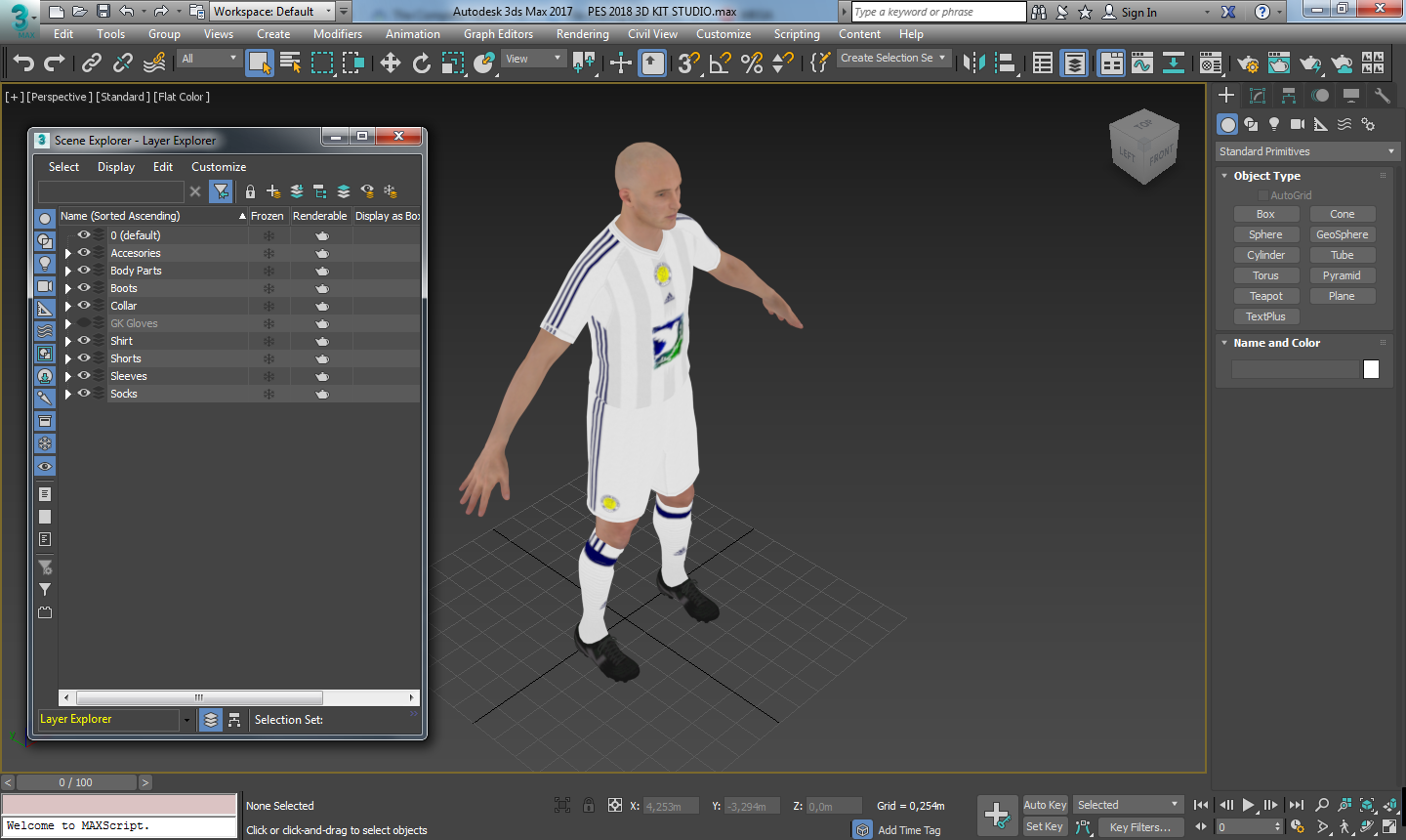 PES2018 3D Kit Studio [Blender] by Simonetos The Greek