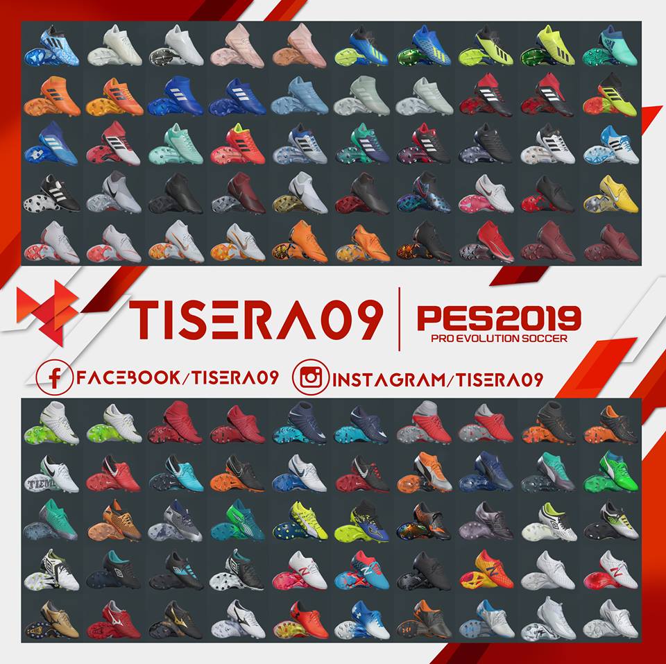 PES 2019 Bootpack V1 by Tisera09