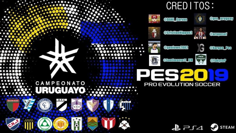 Disponible el Campeonato Uruguayo para PES 2019 de PS4 y PC