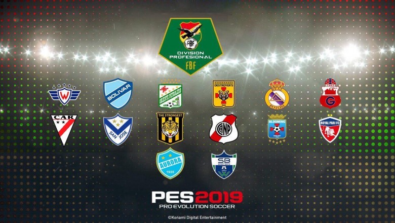 Disponible la v2 de la Liga Boliviana para PES 2019 de PS4