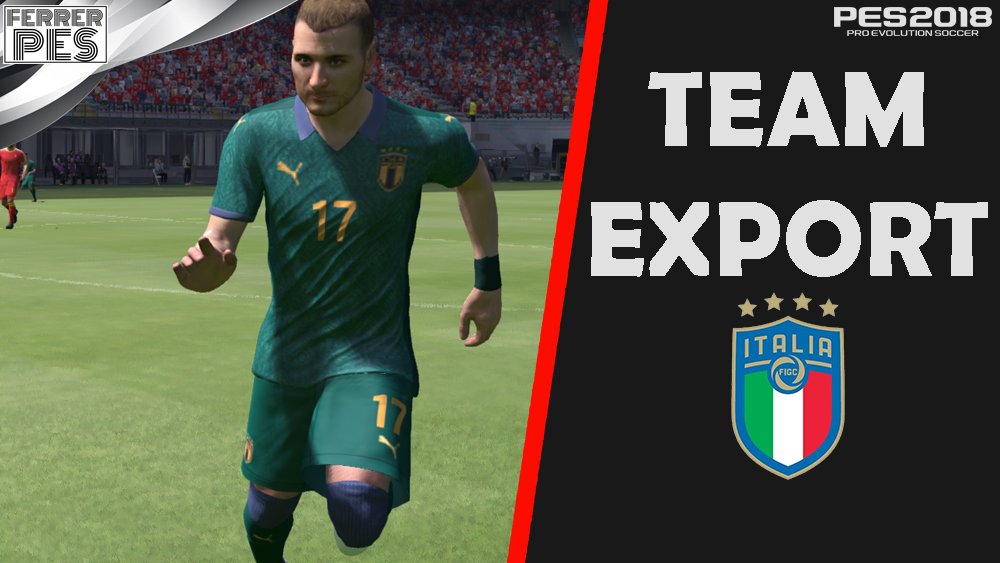 Italia team export by FerrerPes
