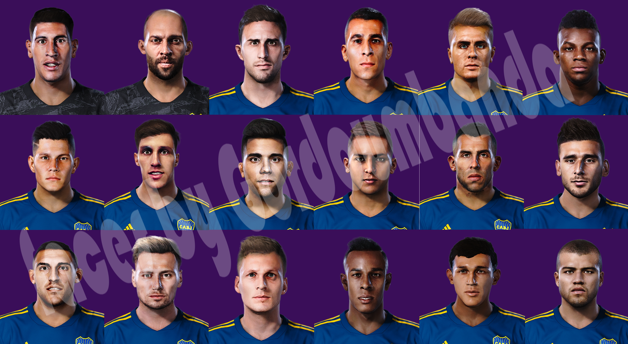 Facepack Boca Juniors by Gordoumbanda