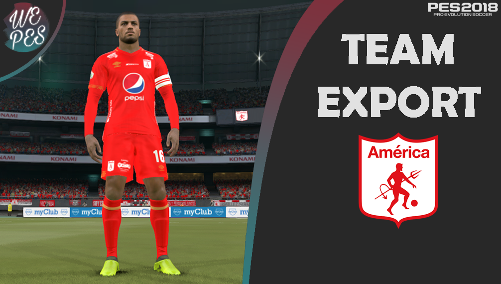 América de Cali Team Export by FerrerPes