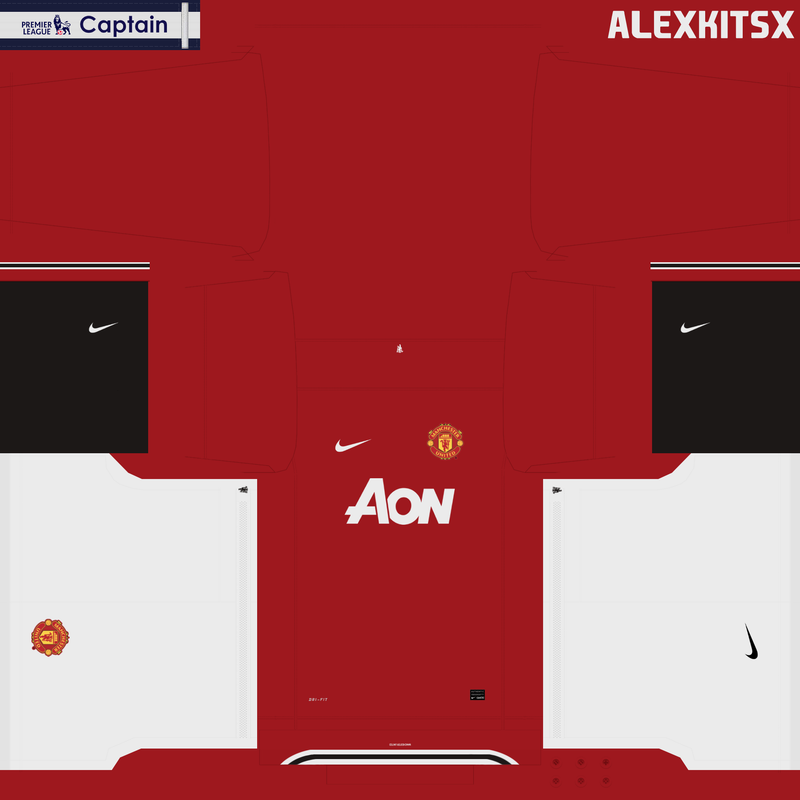 Home kit Manchester United 2011/2012 by Alexkitsx