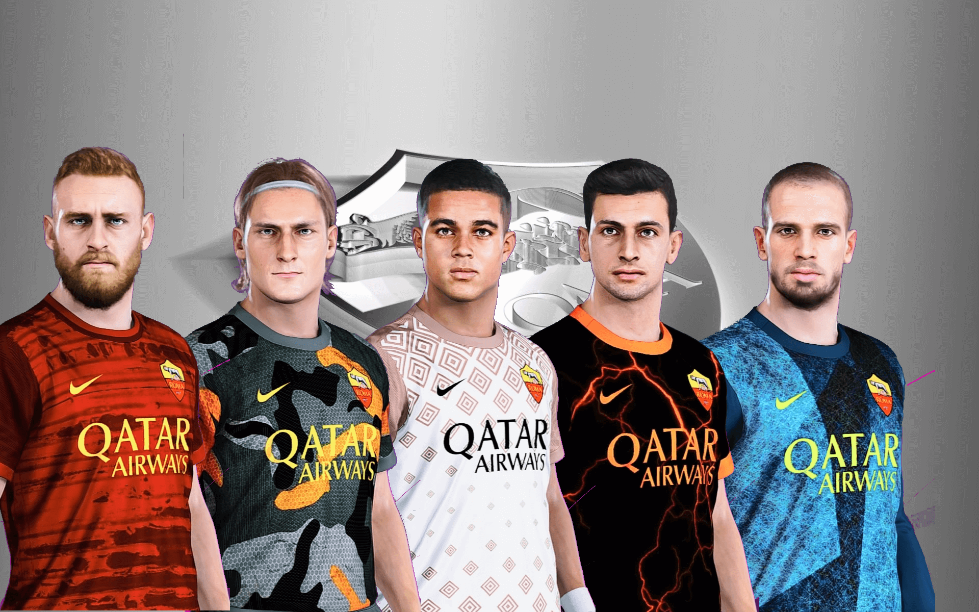 AS Roma kits concept by AlexKitmaker