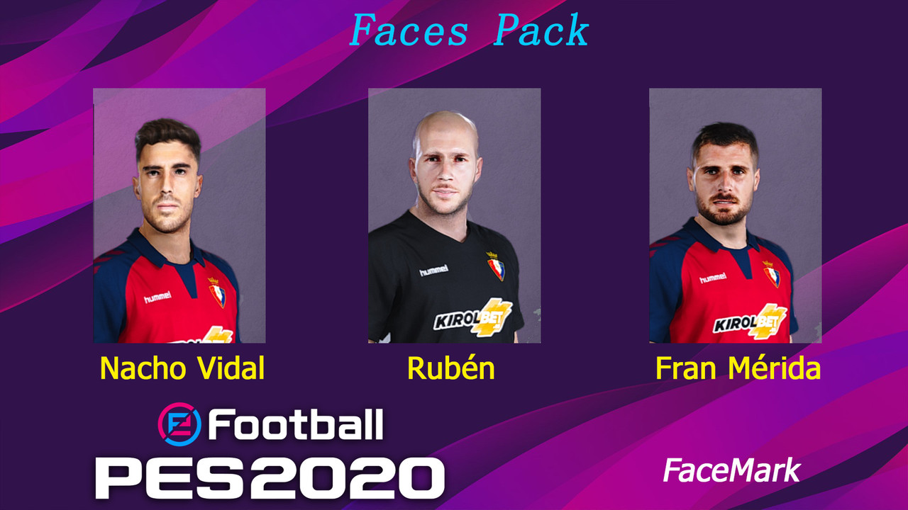 Osasuna face pack by Marcos Mark