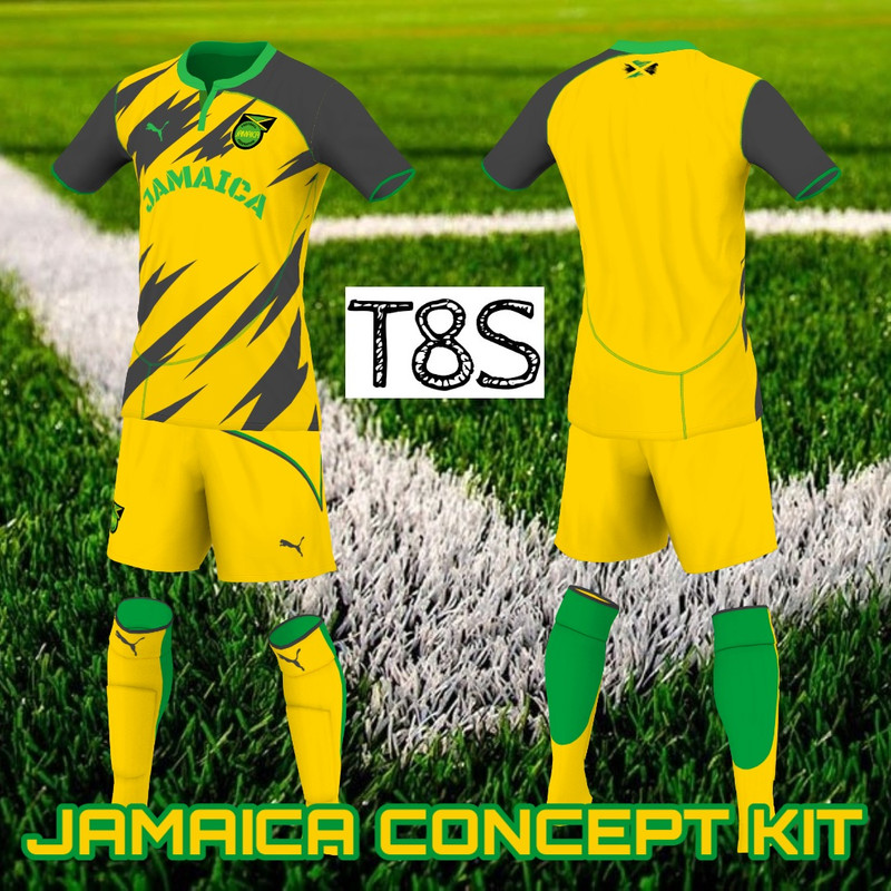 Jamaica kits concept by T8S