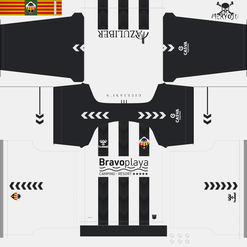 Kit home CD Castellón 2020/2021 by Meryoju