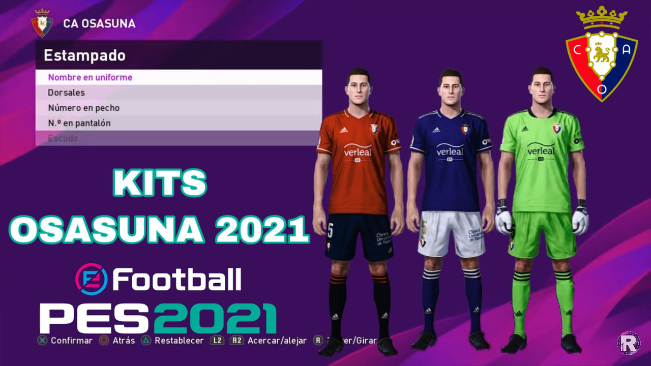 Kits Osasuna 2020/2021 by IamRubenMg