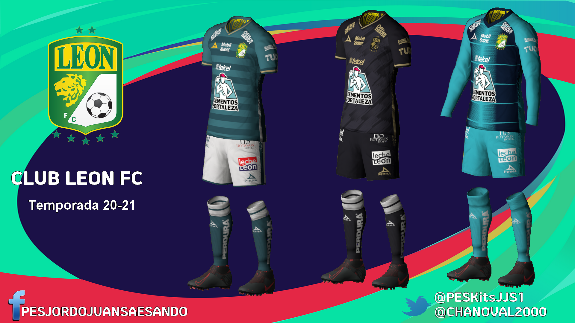 Kits Club Leon FC 2020/2021 by Sando