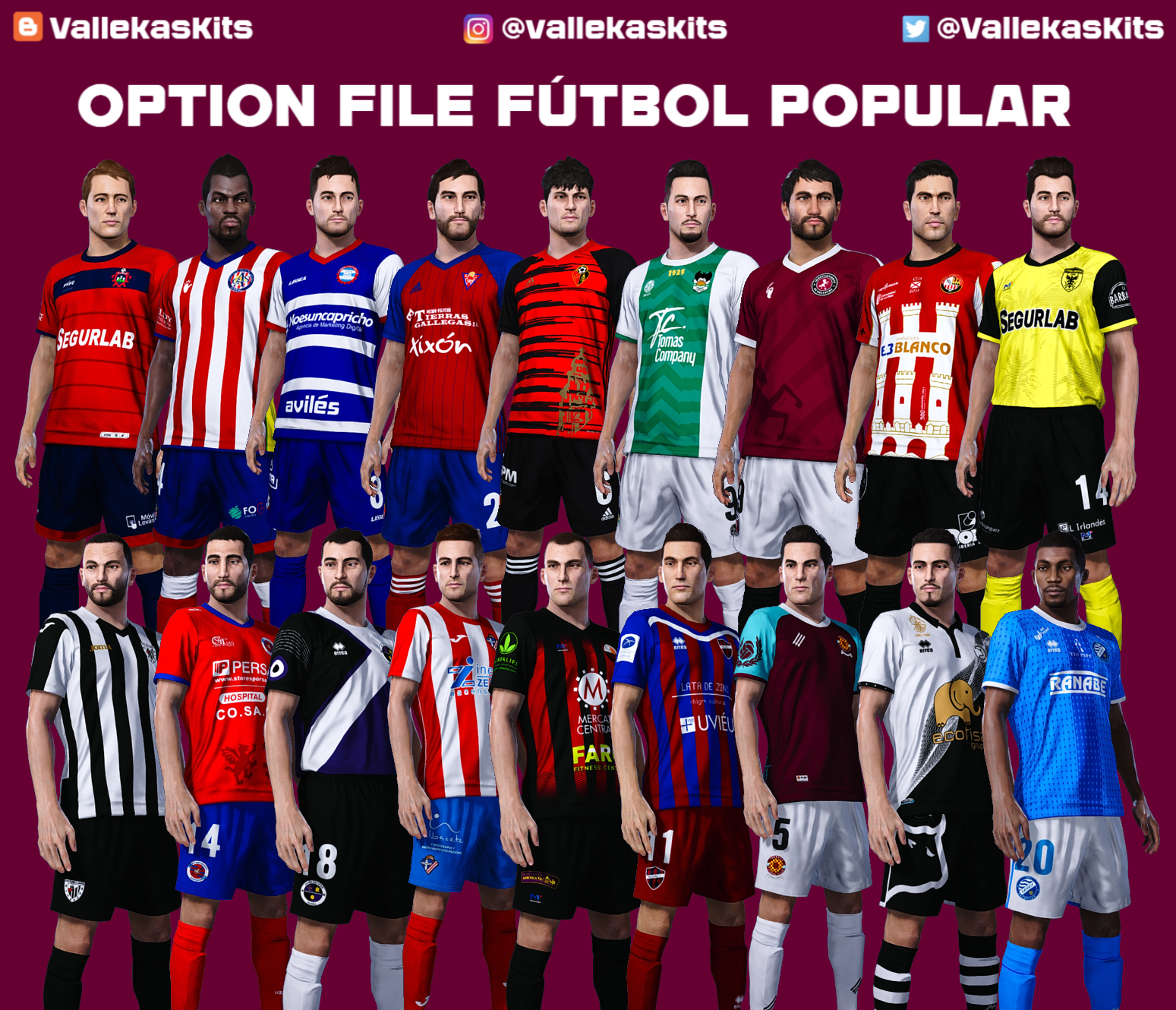 Option File fútbol popular