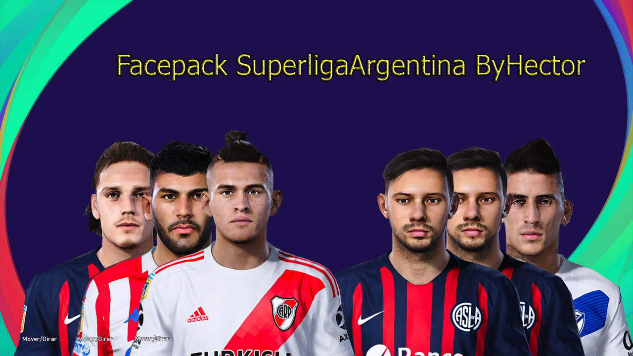 Facepack Superliga Argentina by Hectorr