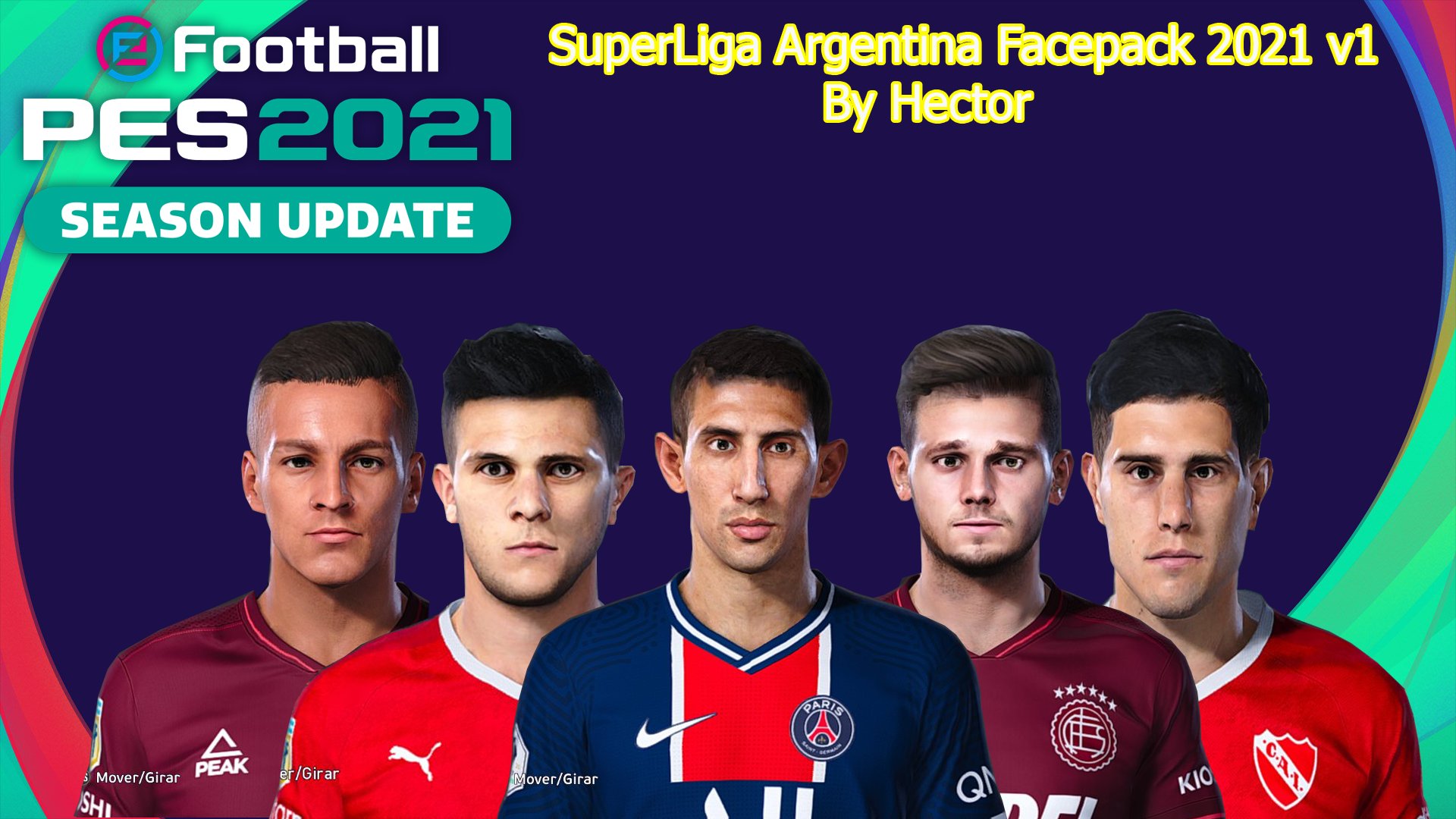 Facepack Argentina by Hector