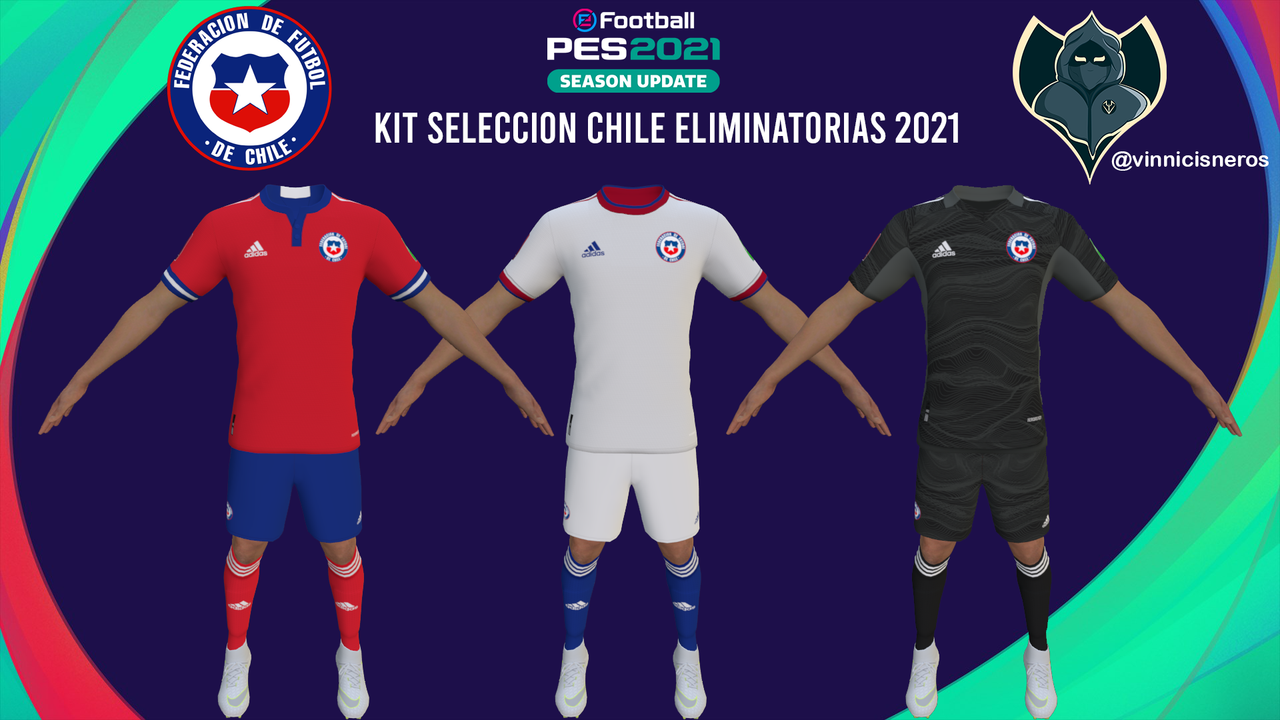 Kits Selección Chile 2021 by VinnieV
