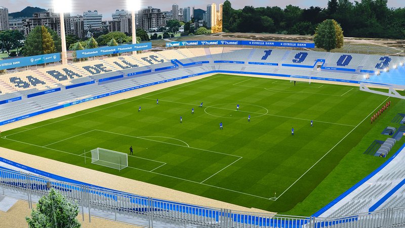Nova Creu Alta stadium by Veintisiete2772